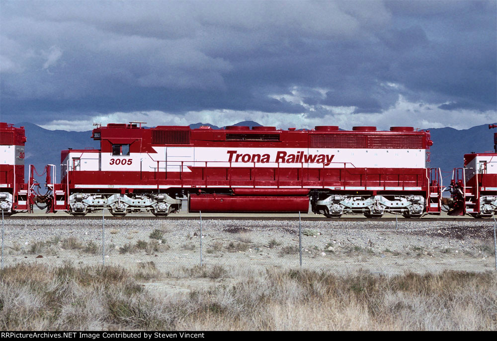 Trona Railway #3005 rebuilt from a Santa Fe SD45-2 #5711